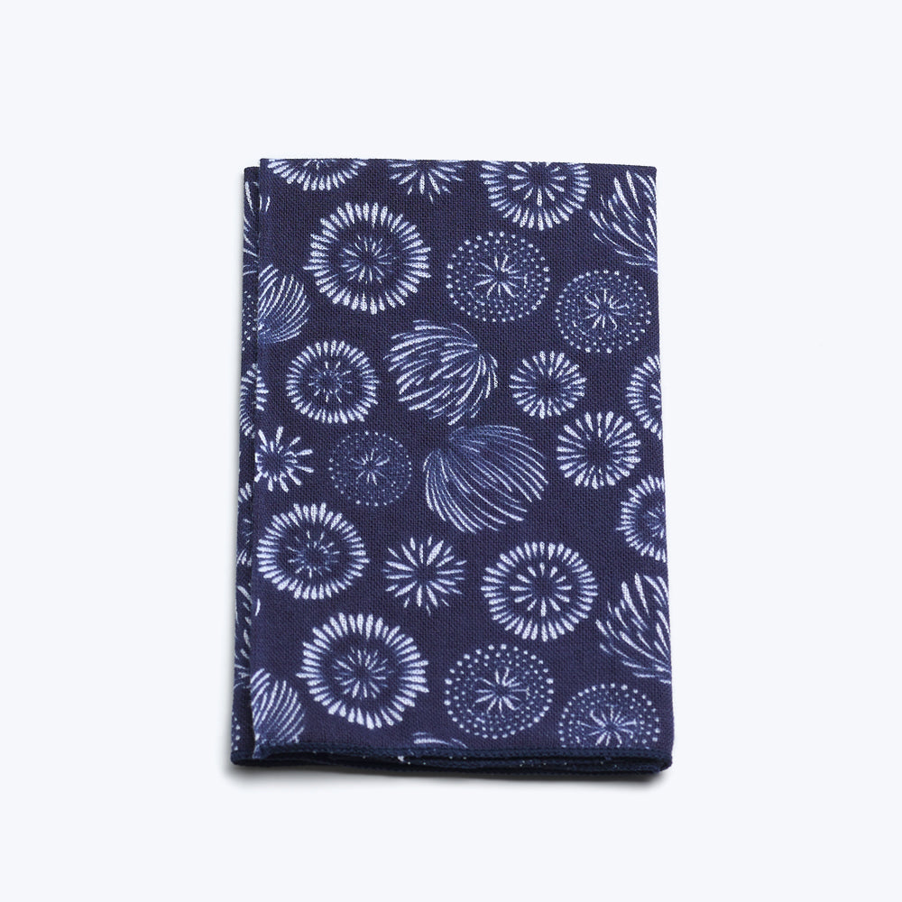 Hanabi Handkerchief made in Japan by Miyamoto Komon