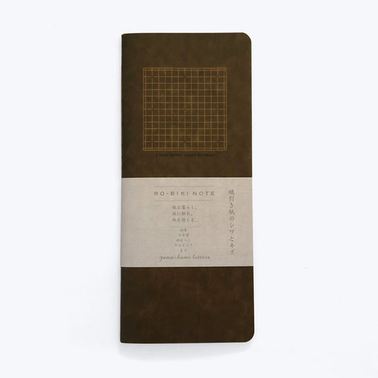 Ro-biki 4.5mm Reticle Squared Notebook made in Japan by Yamamoto Paper