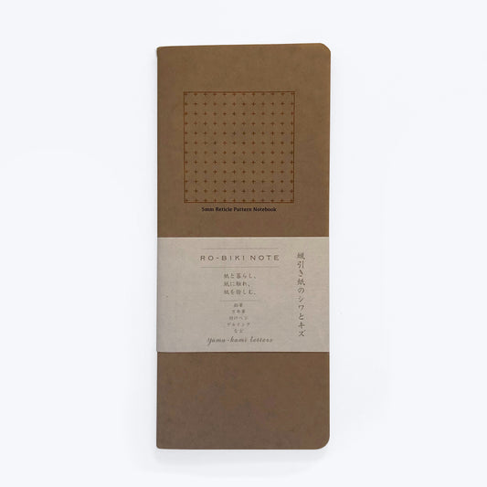 Ro-biki 5mm Reticle Pattern Notebook made in Japan by Yamamoto Paper