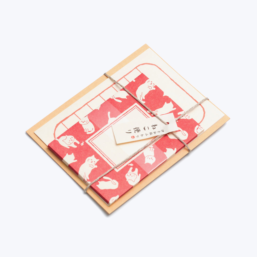 Cat Stationery Set made in Japan