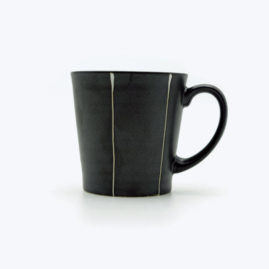Striped Black Mug